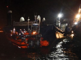 RNLI Tug boat rescue. Credit: RNLI