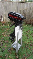 Outboard engine stand DIY