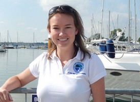 The Green Blue environmental outreach officer Kate Fortnam