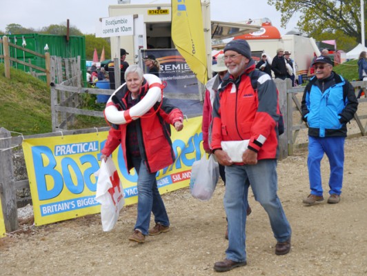 Happy customers at Beaulieu Boatjumble 2015