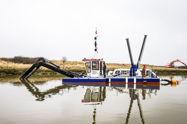 New £800,000 dredger for Brighton Marina