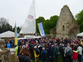 PBO project boat Hantu Biru at Beaulieu Boatjumble 2015