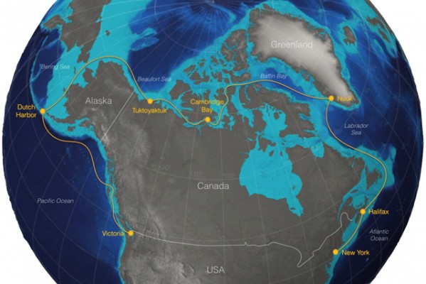 Sailing The Atlantic Race route