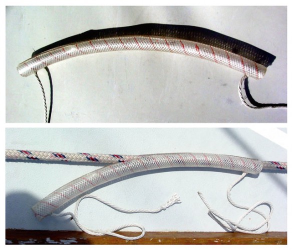 DIY mooring line chafe protection Practical Boat Owner