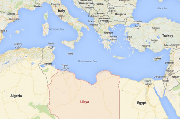 Libya. Credit: Google Maps