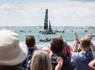 Louis Vuitton America's Cup World Series Portsmouth - Land Rover BAR race in front of home crowds. Credit: Lloyd Images