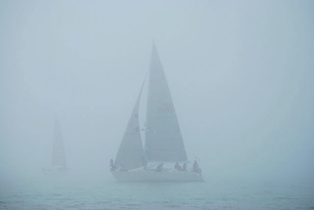 Navigating by seabed contours gives a clear advantage in foggy conditions