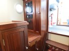 Tug Yacht 33 - Electrical panel and storage just forward of the pilot house