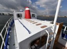 Tug Yacht 33 - a real funnel that also houses the gas bottles