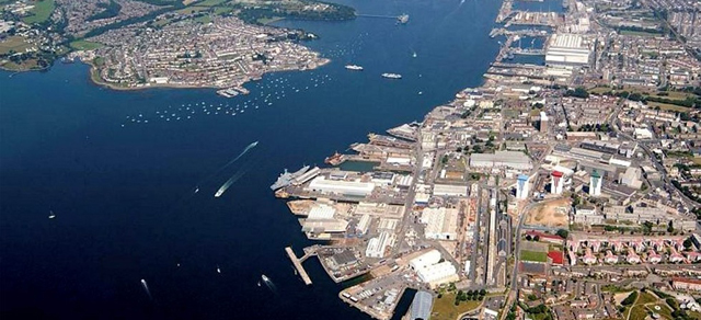 HM Naval Dockyard at Devonport