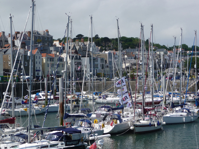 RYA Sail Cruise in St Peter Port, Guernsey