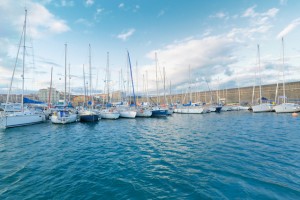 Sailing yachts in Sicily, Italy