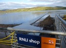 Tighnabruaich's new pontoon at half tide