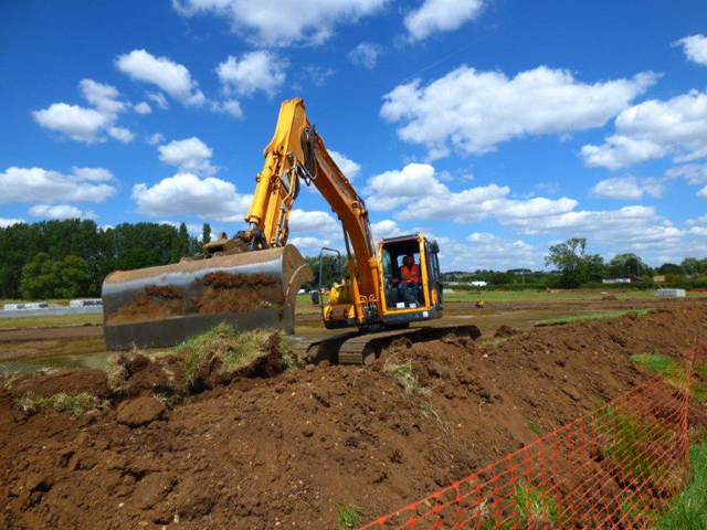White Mills Marina construction