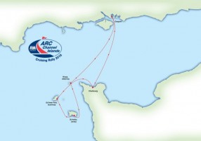 ARC Channel Islands rally route