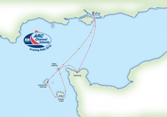 ARC Channel Islands rally route