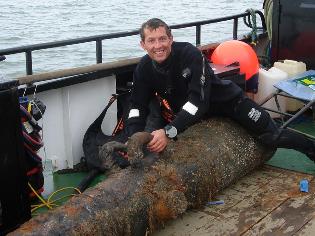 Diver Vincent Woolsgrove of Ramsgate, Kent has been jailed for fraud