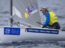 Finn dinghy sailor Giles Scott. Credit: Ocean Images/British Sailing Team