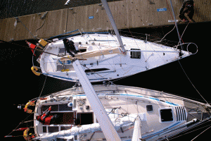 Safely alongside and tied up, and you can cast off the tow.
