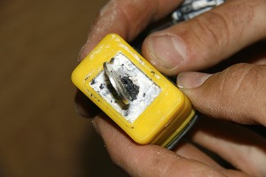 Rolson 40mm Laminated waterproof padlock_￼The lock had rotted from the inside