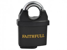 Faithfull Brass Weatherproof padlock