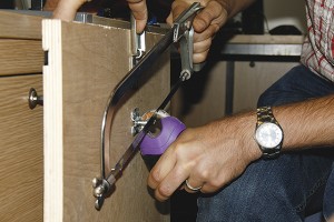 Sterling 70mm closed shackle padlock_A hacksaw took nearly 10 minutes to break in