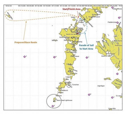 The St Kilda Challenge route