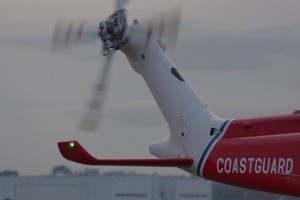 Coastguard helicopter