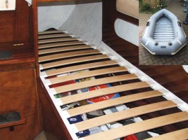 Two uses for Ikea bed slats