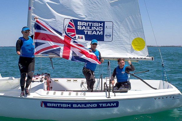 The British Sonar Team - Hannah Stodel, Stephen Thomas and John Robertson ©Teri Dodds Photography