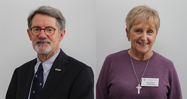 Westerly Owners’ Association new Commodore George Pickburn and Vice Commodore Mary Buchanan