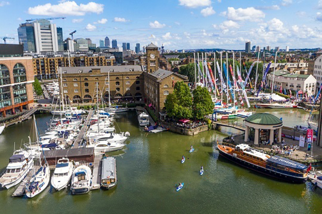 St Katharine Docks, London