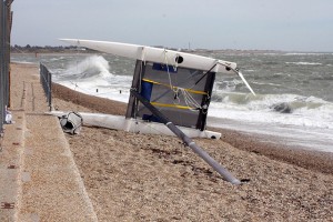 Catamaran on the beach. Credit: RNLI/Aaron Gent