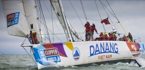 Clipper race yacht Da Nang Vietnam. Credit: clipperroundtheworld.com