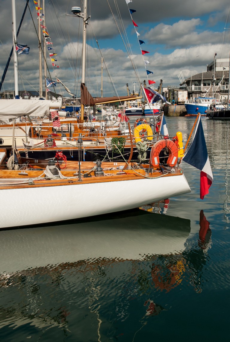 Plymouth to La Rochelle revival Race berthed in Sutton Harbour
