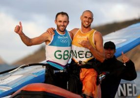 Nick Dempsey and Dorian Van Rijsselberghe © Richard Langdon/British Sailing Team