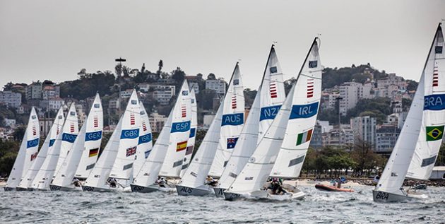 Racing at the Rio Paralympic Games sailing regatta. Credit: Richard Langdon/World Sailing