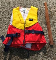The buoyancy aid that washed up in the Whitsand Bay area of Plymouth
