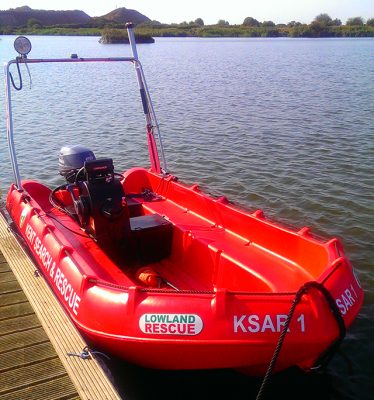 Kent Search and Rescue's new boat KSAR1