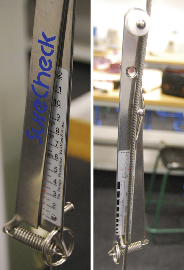 PBO Tested 4 rig tension gauges Practical Boat Owner