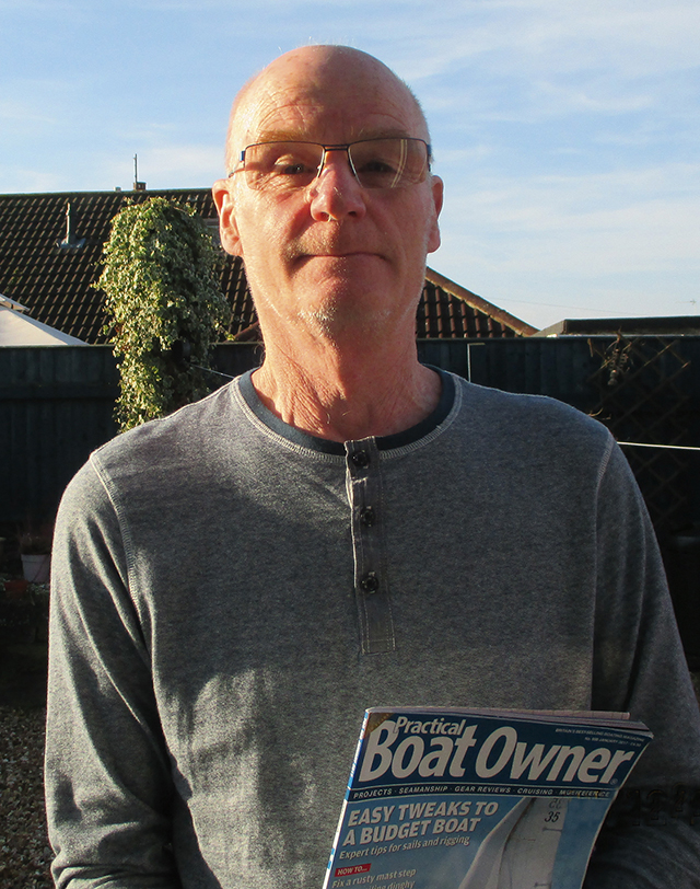 PBO Christmas giveaway winner Bernard Morley