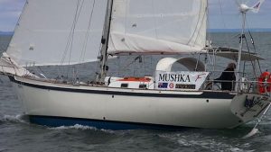 Shane Freeman's yacht Mushka