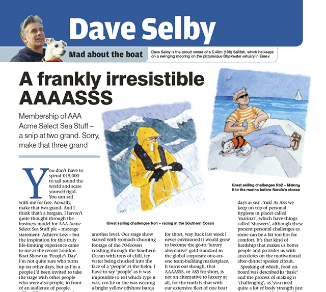 Dave Selby_April 2017 column