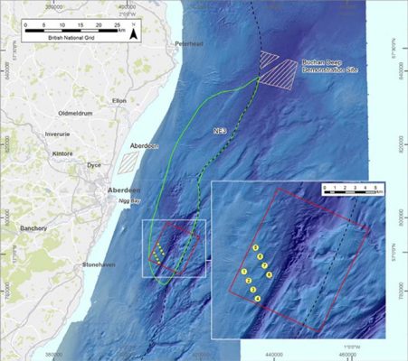 Kincardine floating wind farm location