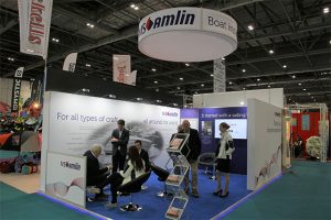 MS Amlin stand at London Boat Show