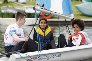 Push The Boat Out event at Harp Sailing School. Credit: Paul Wyett