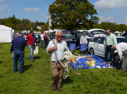 Scenes around Beaulieu Boatjumble 2017
