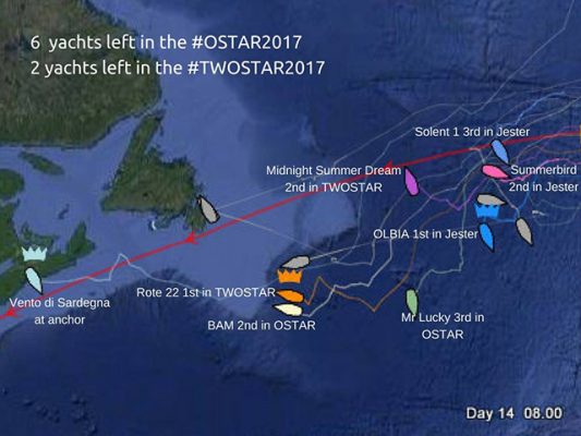 OSTAR_Yachts left