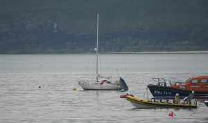 The 9m yacht Kotuku. Credit: RNLI/Alban Roinard
