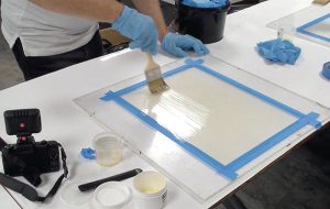 Using epoxy